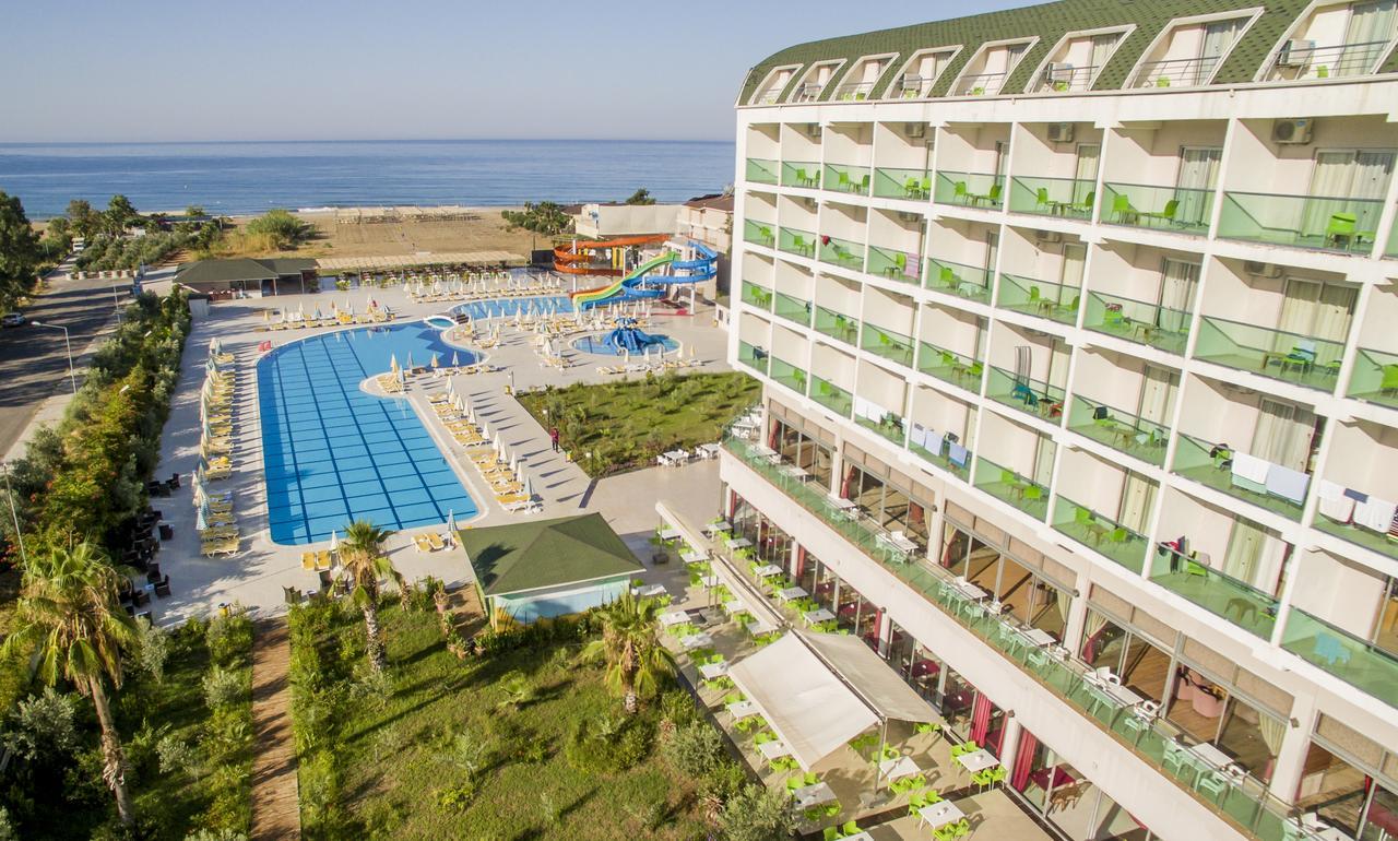 Hedef Beach Resort Hotel Alanya Exteriör bild