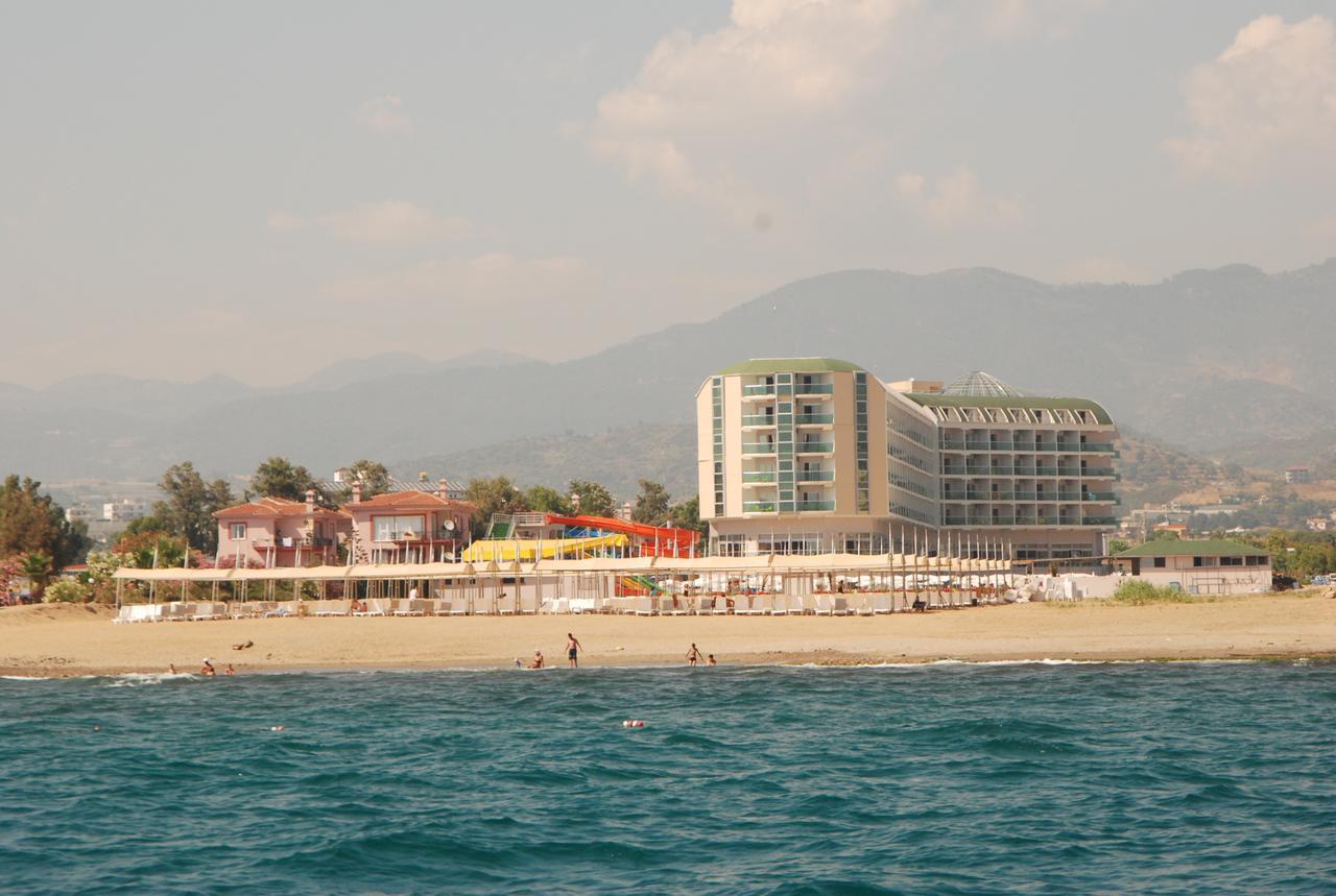 Hedef Beach Resort Hotel Alanya Exteriör bild