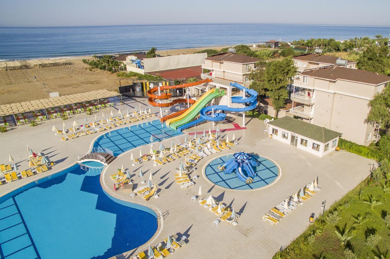 Hedef Beach Resort Hotel Alanya Exteriör bild