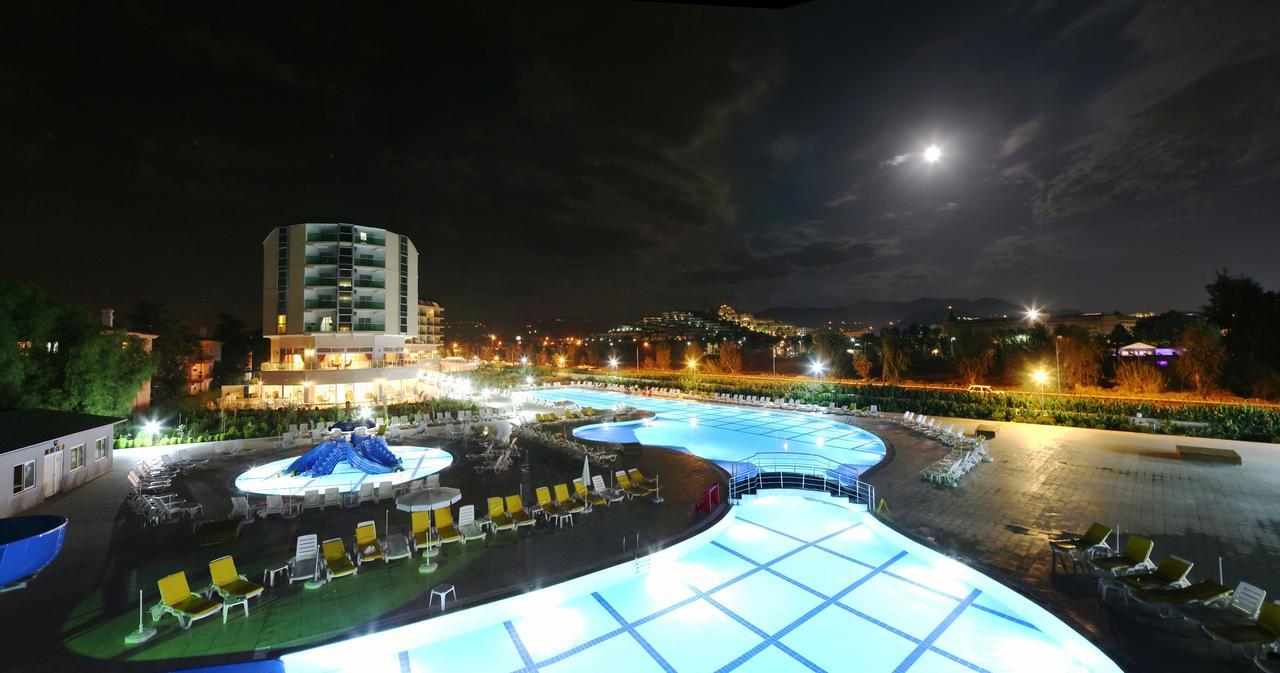 Hedef Beach Resort Hotel Alanya Exteriör bild