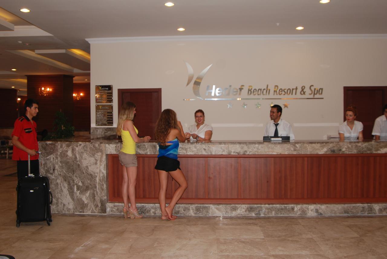 Hedef Beach Resort Hotel Alanya Exteriör bild